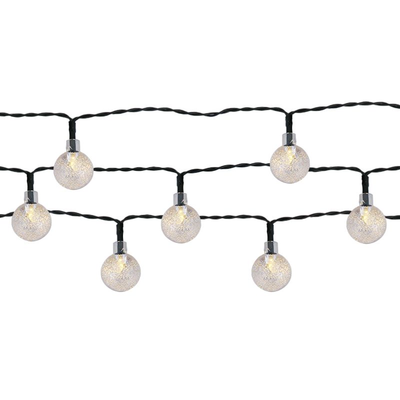 Solcelleledning havebelysning 30 LED varm hvid