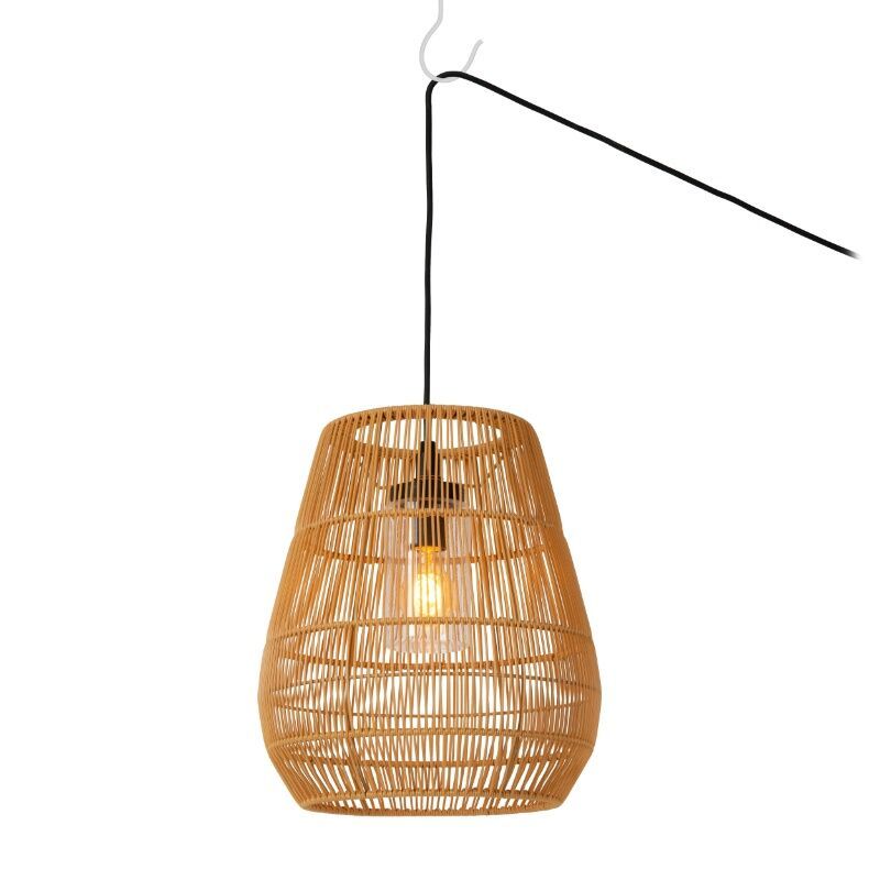 Brun udendørslampe rustik, Nerida, IP44