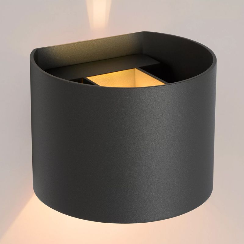 Grå up down væglampe modern, Xio Grå up down væglampe modern, Xio