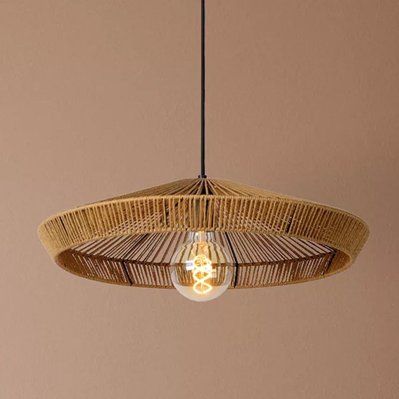 Rattan pendler lampe træ, Yunkai