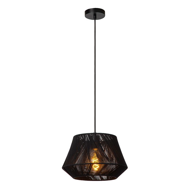 Sort pendler lampe modern, Jessica