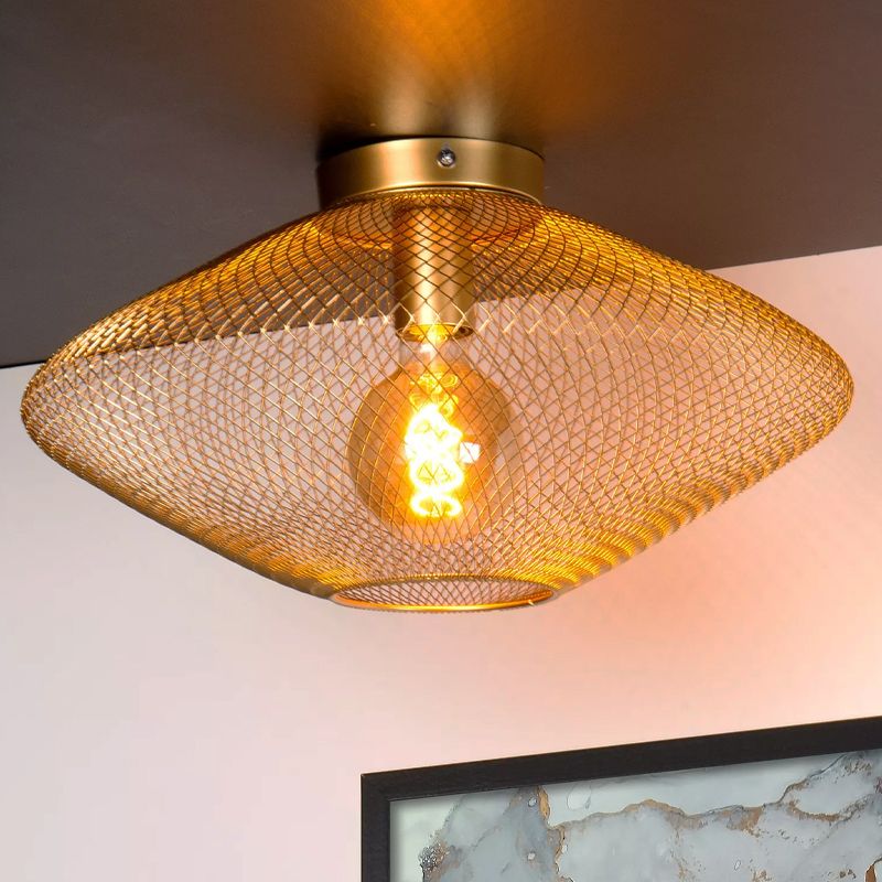 Guld plafond modern, Mesh
