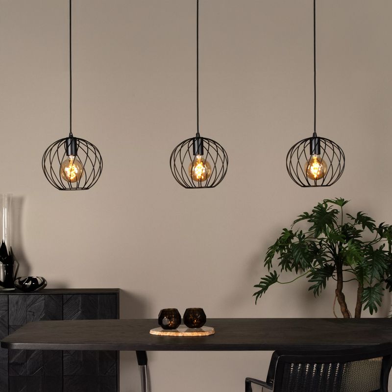 Sort pendler lampe klassisk, Danza