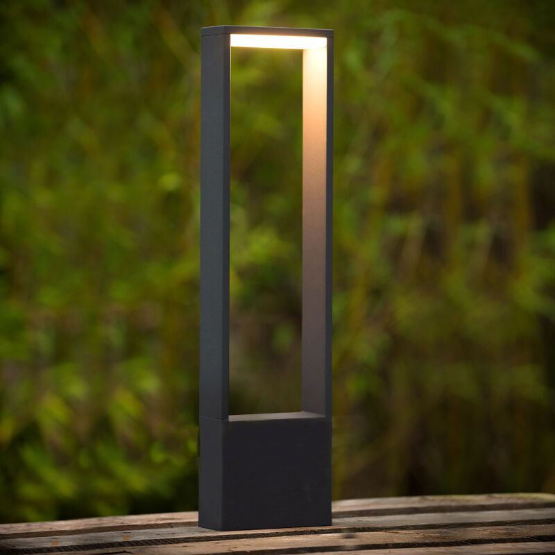 Antracit udendørslampe modern, Goa, 6,5W, 3000K LED, IP54 Antracit udendørslampe modern, Goa, 6,5W, 3000K LED, IP54