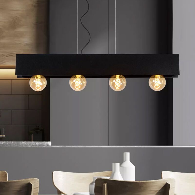Sort pendel lampe industri, Surtus Sort pendel lampe industri, Surtus