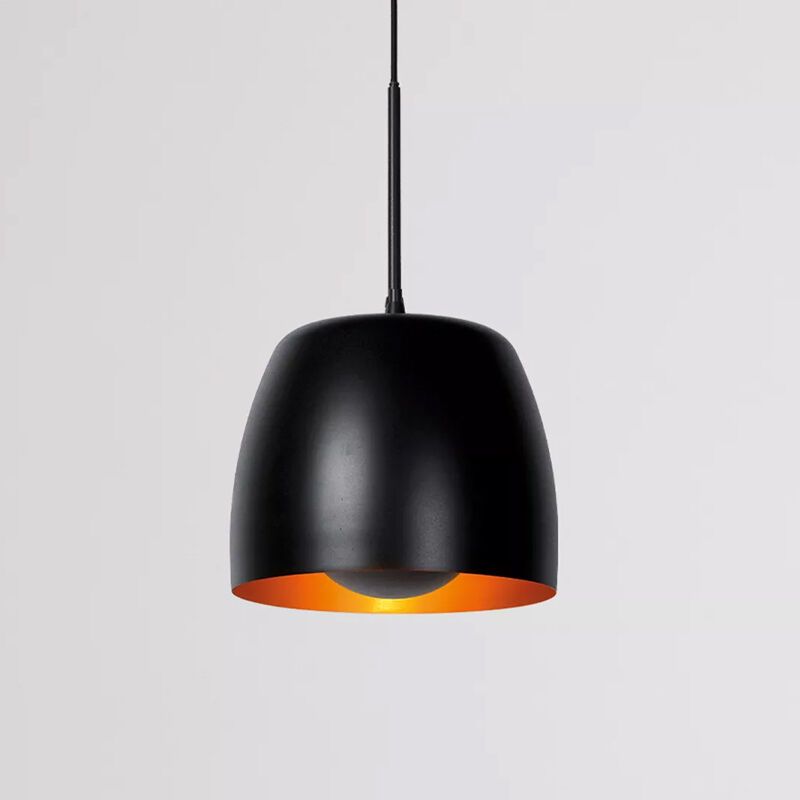 Sort pendler lampe klassisk, Nolan