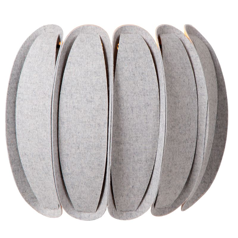 Grå væglampe modern, Spencer