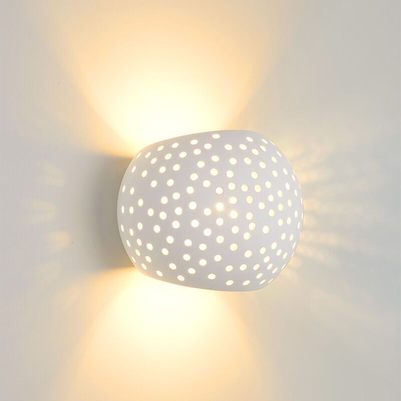 Gips up down væglampe hvid, Gipsy Gips up down væglampe hvid, Gipsy