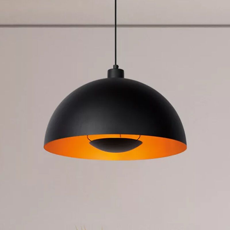 Sort pendler lampe modern, Siemon