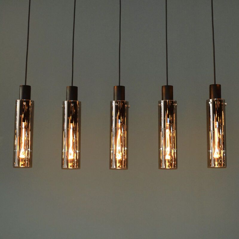 Grå pendler lampe modern, Orlando