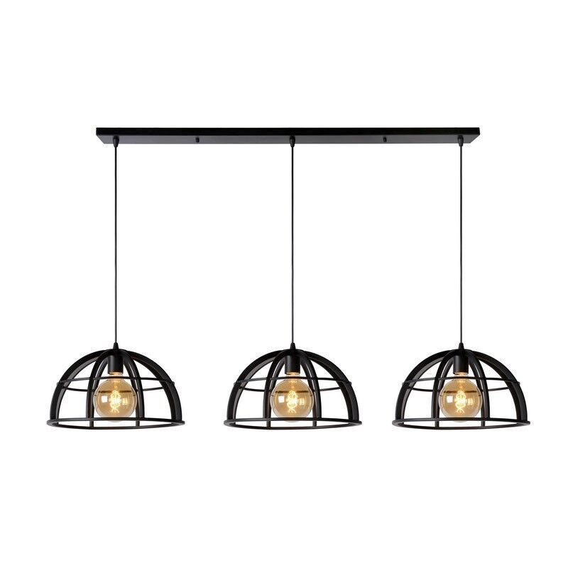 Sort pendler lampe modern, Dikra