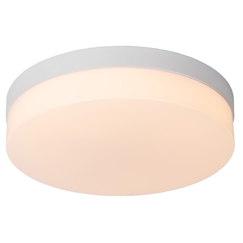 Hvid loftlampe badeværelse plast, Biskit, 18W, 2700K LED, IP44
