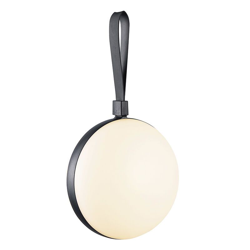 Sort udendørslampe design, Bring, 1,5W, 2700K LED, IP54, med brytare Sort udendørslampe design, Bring, 1,5W, 2700K LED, IP54, med brytare