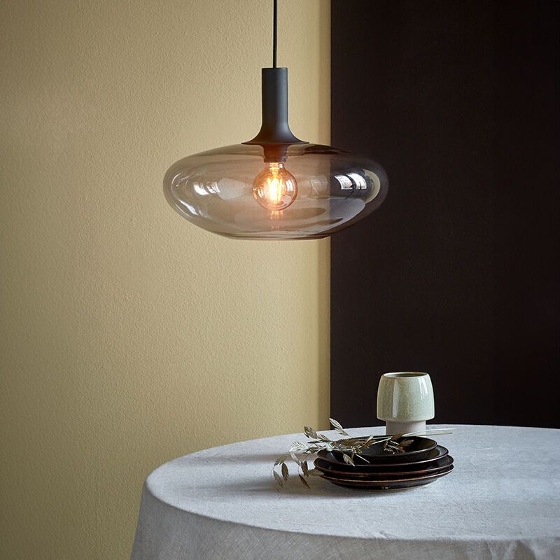 Sort pendler lampe design, Alton