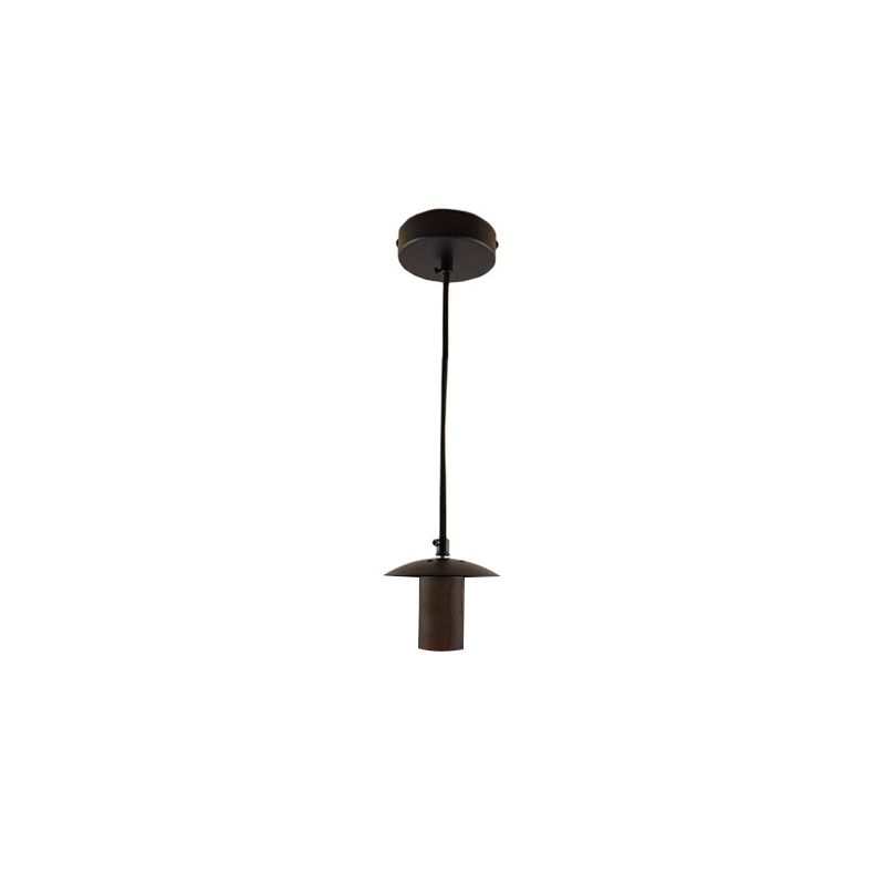 Metal pendler lampe uden skærm sort, Minne