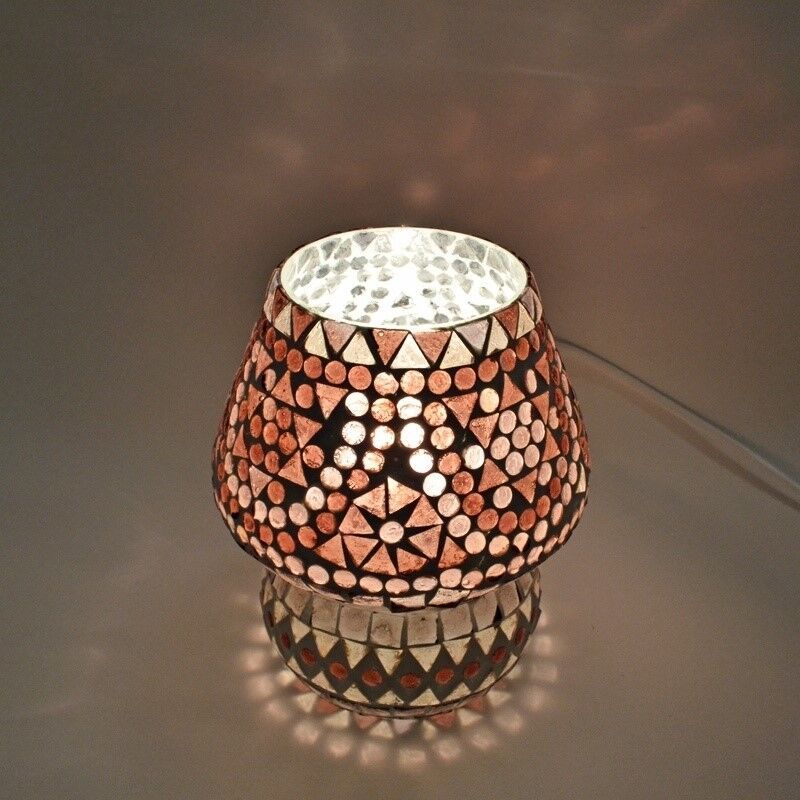 Lilla orientalsk bordlampe mosaik, Rachel
