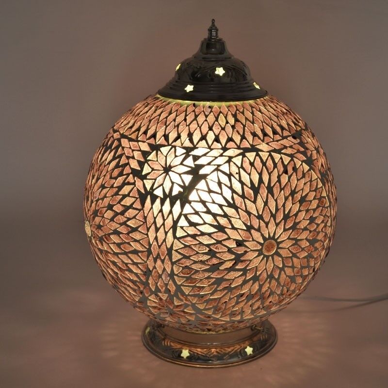 Lilla orientalsk bordlampe mosaik, Dalil