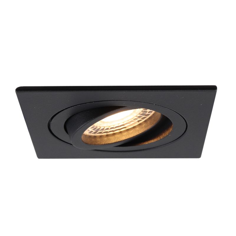 Aluminium indbygningsspot sort, Scott Aluminium indbygningsspot sort, Scott