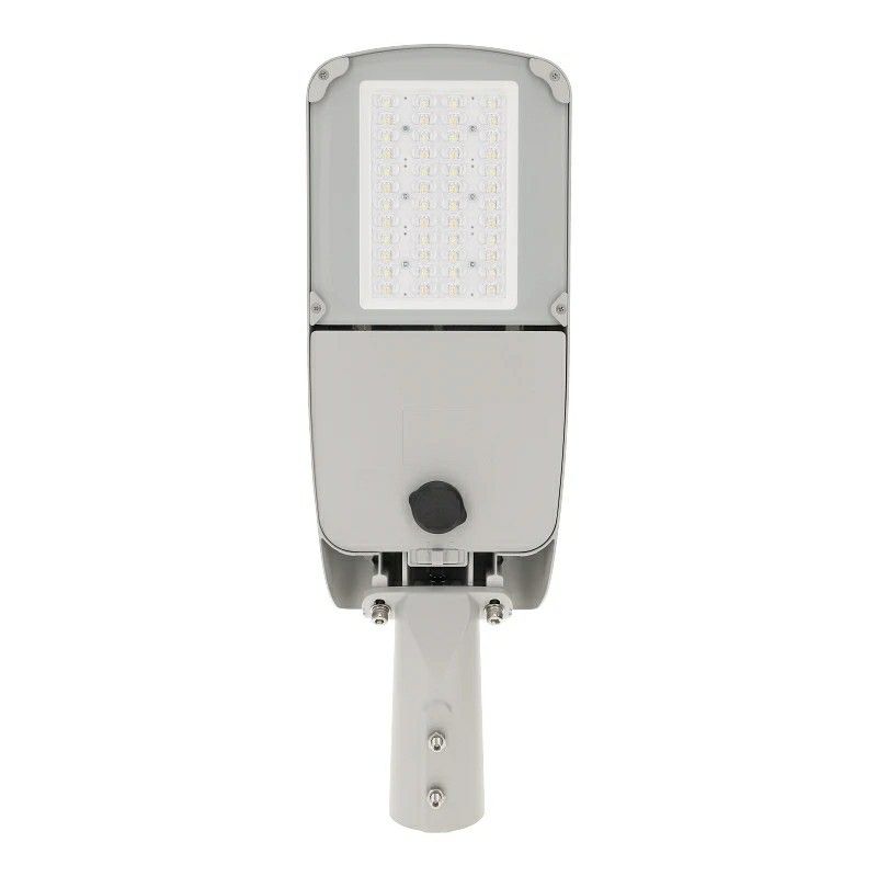 Grå gadelampe aluminium, Balou, 70W, white switch LED, IP66