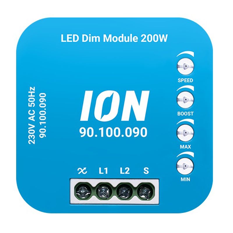 Touch triac LED lysdæmper 0,3-200W