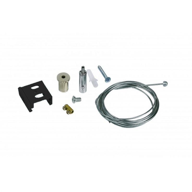 Pendelsæt til 3-faset sporbelysning, 1,5 meter, sort, Pro