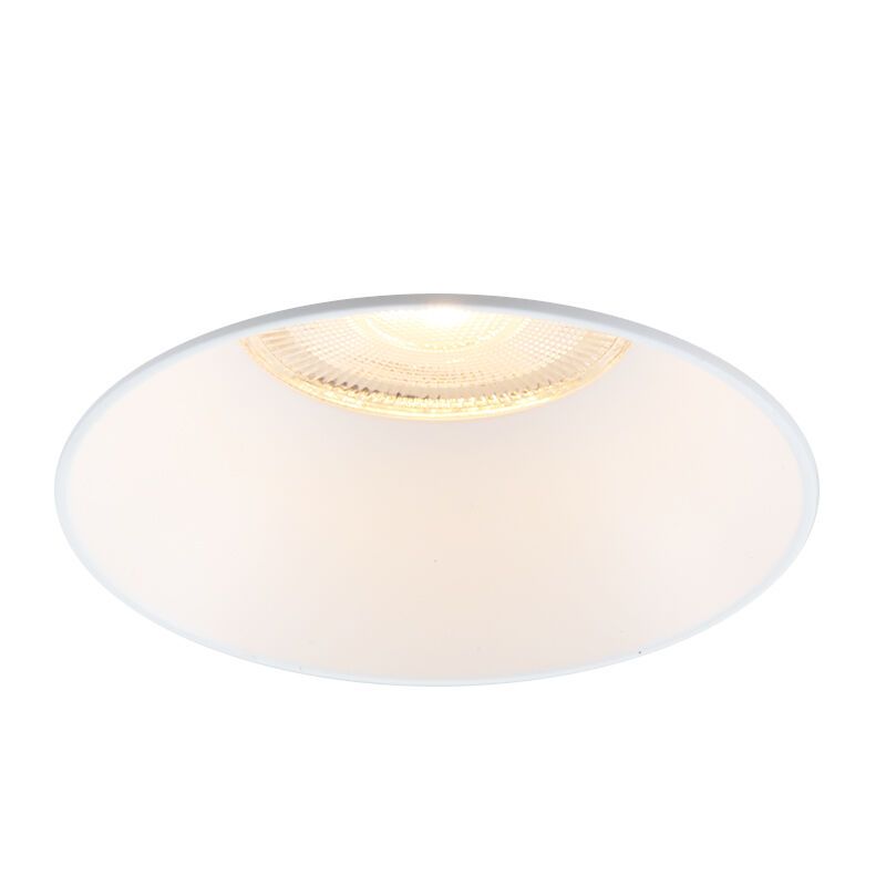 Aluminium indbygningsspot trimløse hvid, Sanaz