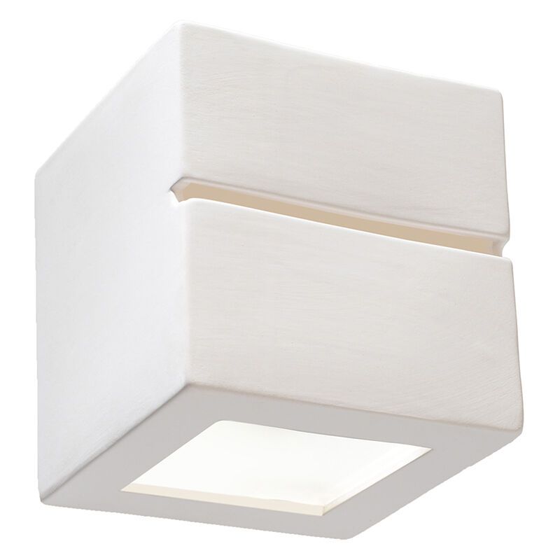 Glas up down væglampe hvid, Caitlin