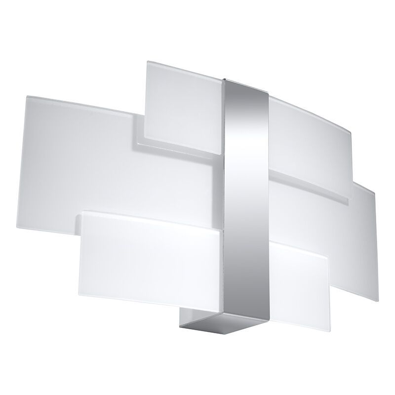 Glas væglampe krom, Marith