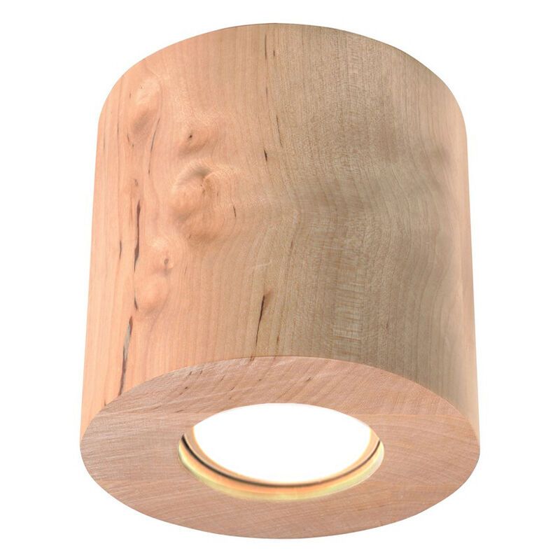 Træ påbygningsspot brun, Amely