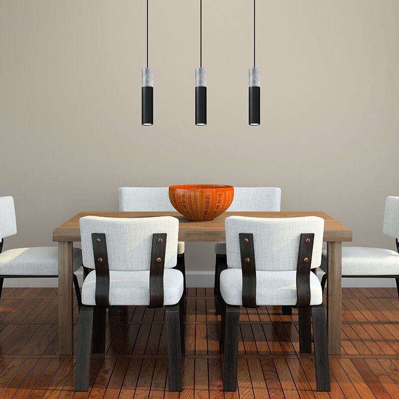 Beton pendler lampe grå, Fardou