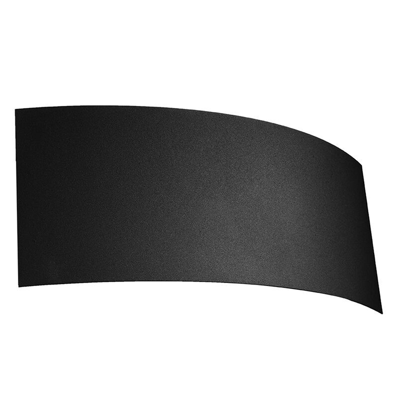 Aluminium up down væglampe sort, Jorgo