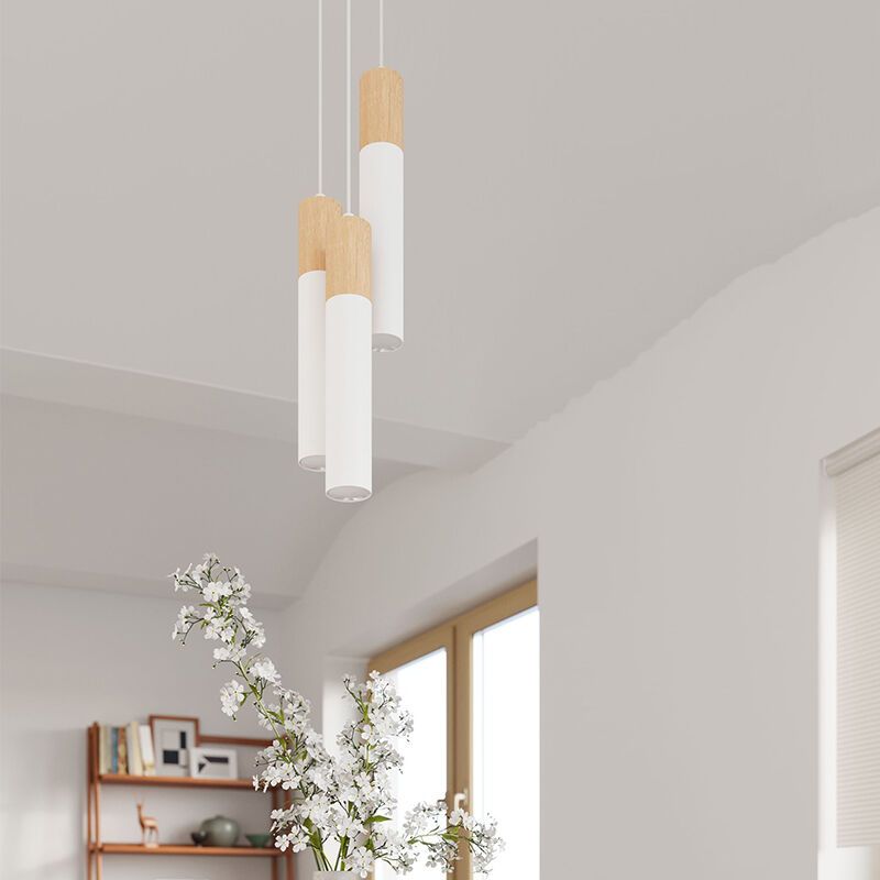 Aluminium pendel lampe brun, Francesca