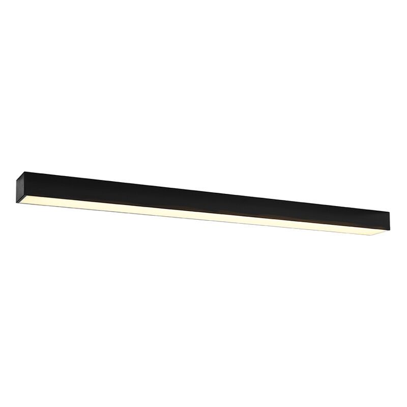 Aluminium væglampe sort, Mascha, 48W, 3000K LED Aluminium væglampe sort, Mascha, 48W, 3000K LED