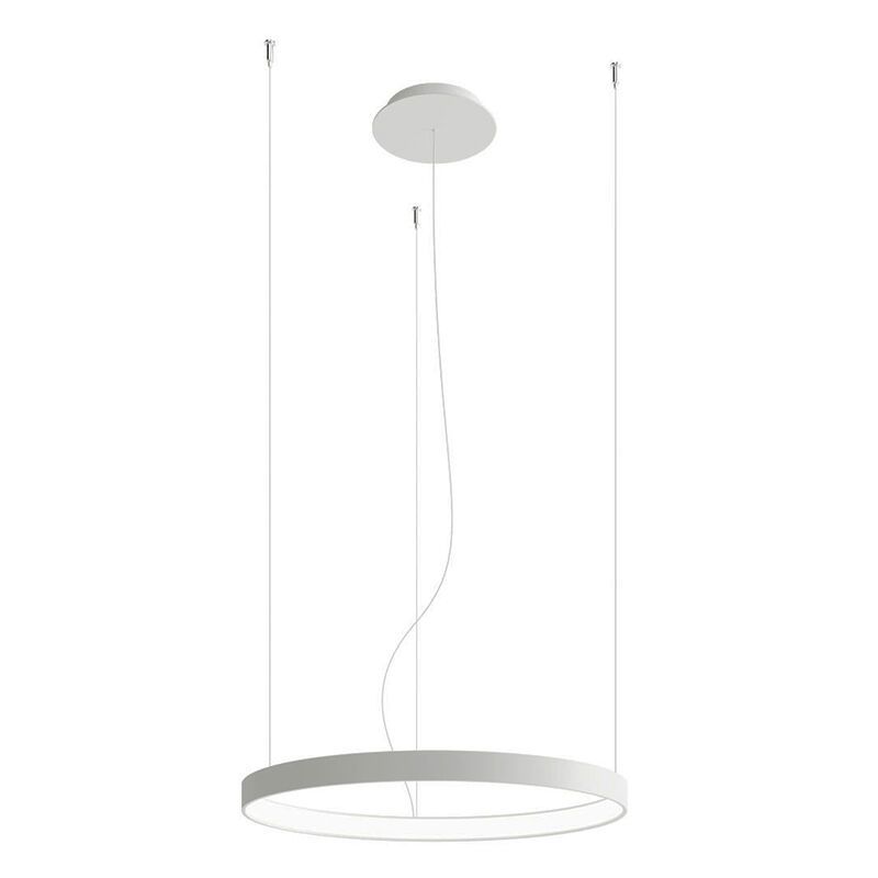 Aluminium pendler lampe hvid, Ringo, 50W, 3000K LED