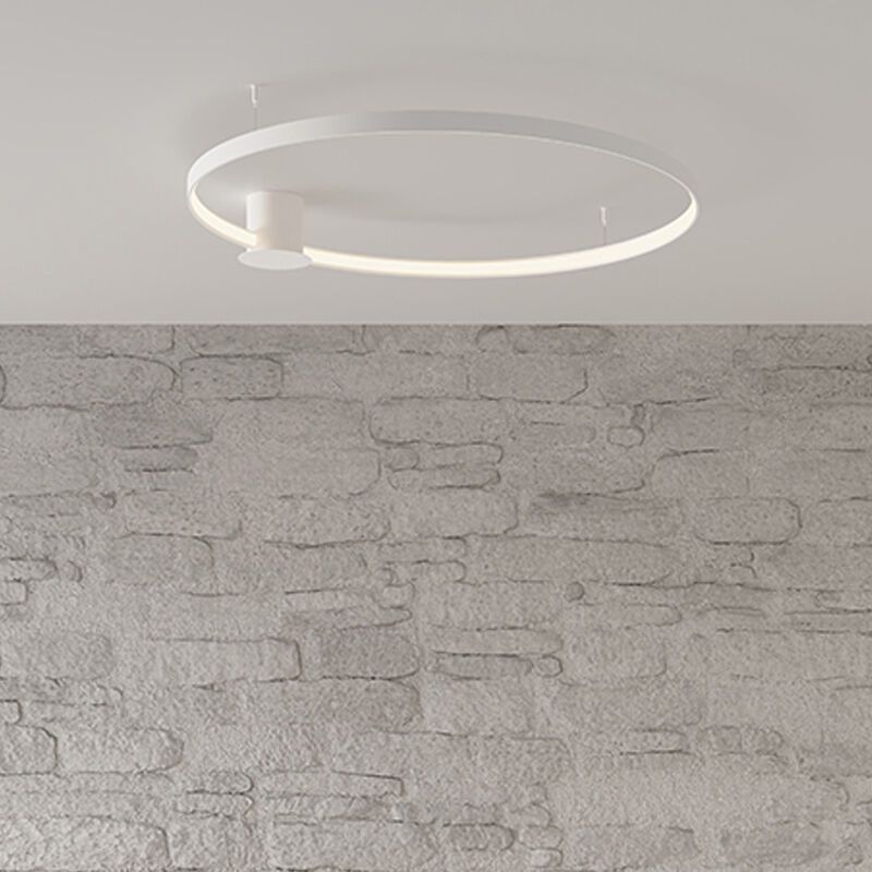 Aluminium plafond hvid, Ringo, 30W, 3000K LED