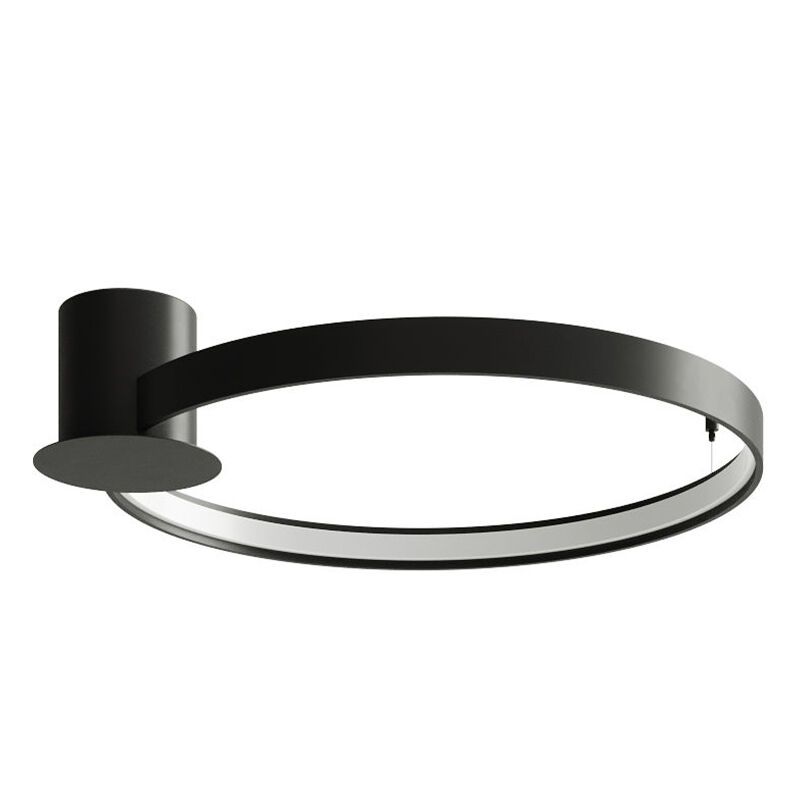 Aluminium plafond sort, Ringo, 30W, 3000K LED