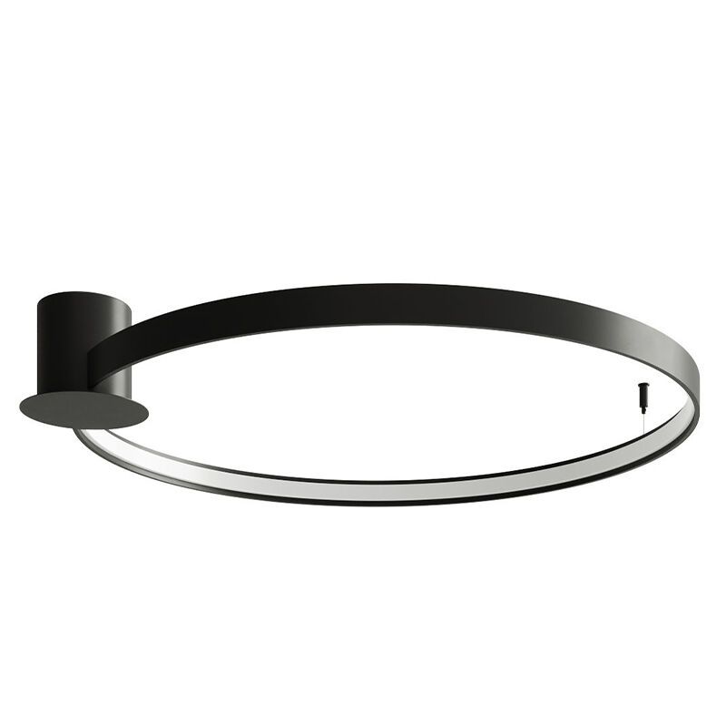 Aluminium plafond sort, Ringo, 50W, 3000K LED Aluminium plafond sort, Ringo, 50W, 3000K LED