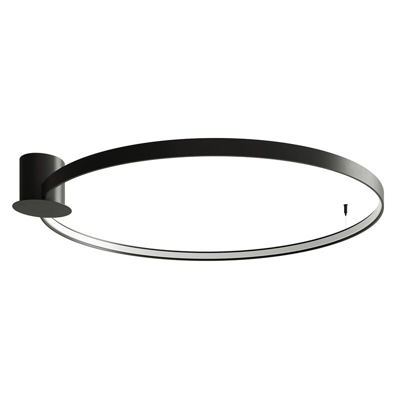 Aluminium plafond sort, Ringo, 70W, 3000K LED Aluminium plafond sort, Ringo, 70W, 3000K LED