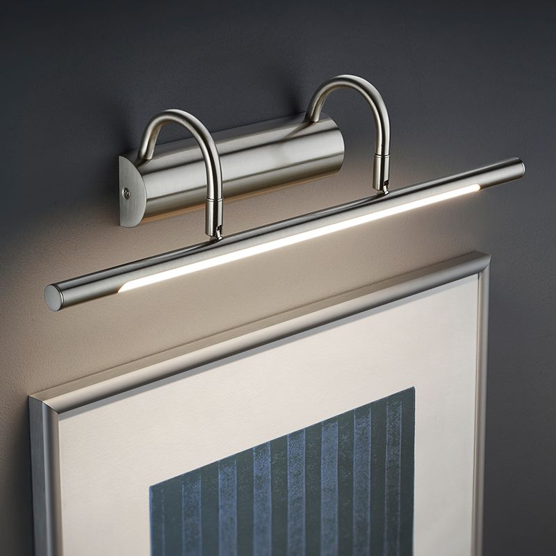 Nikkel billed lampe klassisk, Marino, 8W, 3000K LED