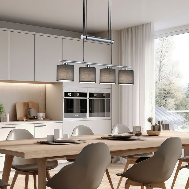 Nikkel pendler lampe metal, Nordby