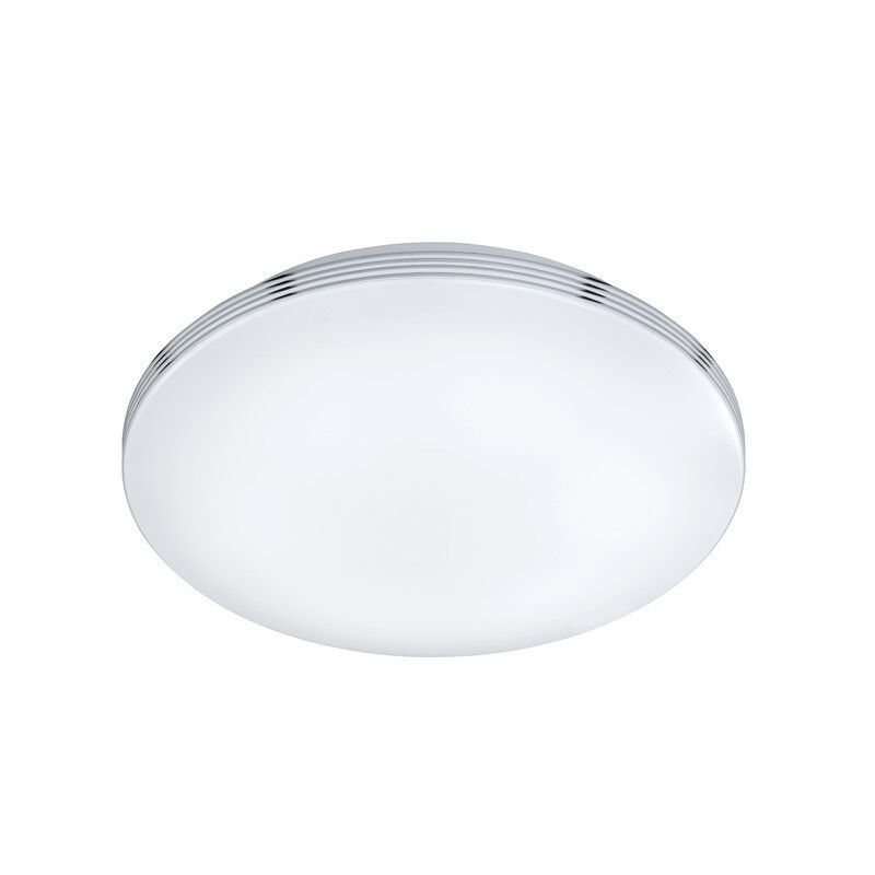 Krom loftlampe badeværelse plast, Brunella, 18W, 3000K LED, IP44