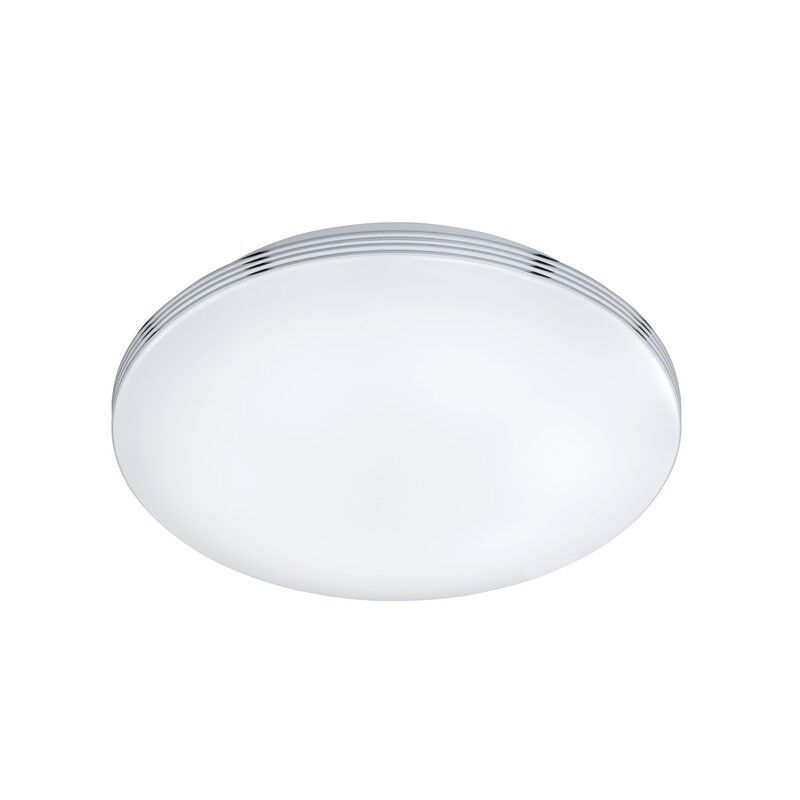 Krom loftlampe badeværelse plast, Brunella, 24W, 3000K LED, IP44