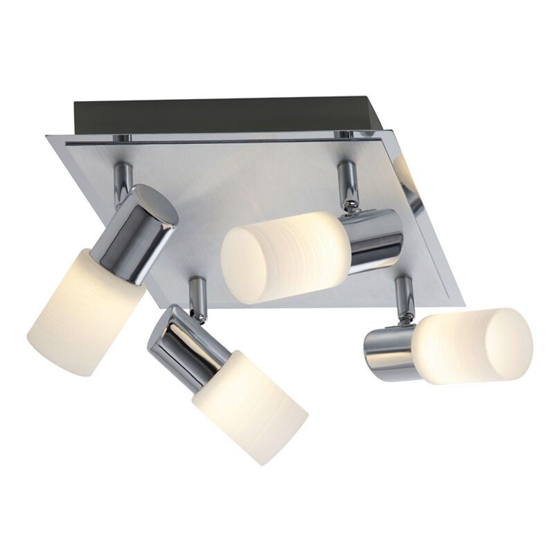 Grå loftspot glas, Morely, 4,3W, 3000K LED Grå loftspot glas, Morely, 4,3W, 3000K LED