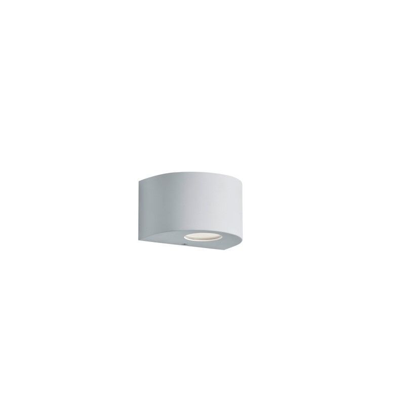 Hvid udendørslampe design, Sandkas, 2W, 3000K LED, IP44