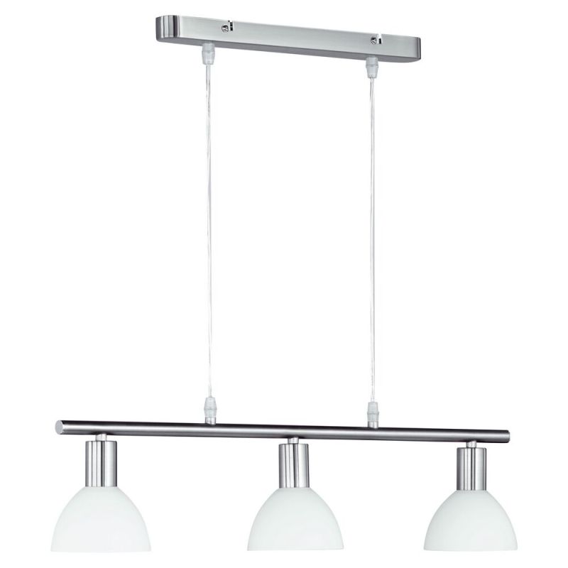 Nikkel pendler lampe glas, Babette Nikkel pendler lampe glas, Babette