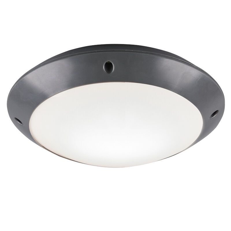 Antracit plafond modern, Gandrup, IP54 Antracit plafond modern, Gandrup, IP54