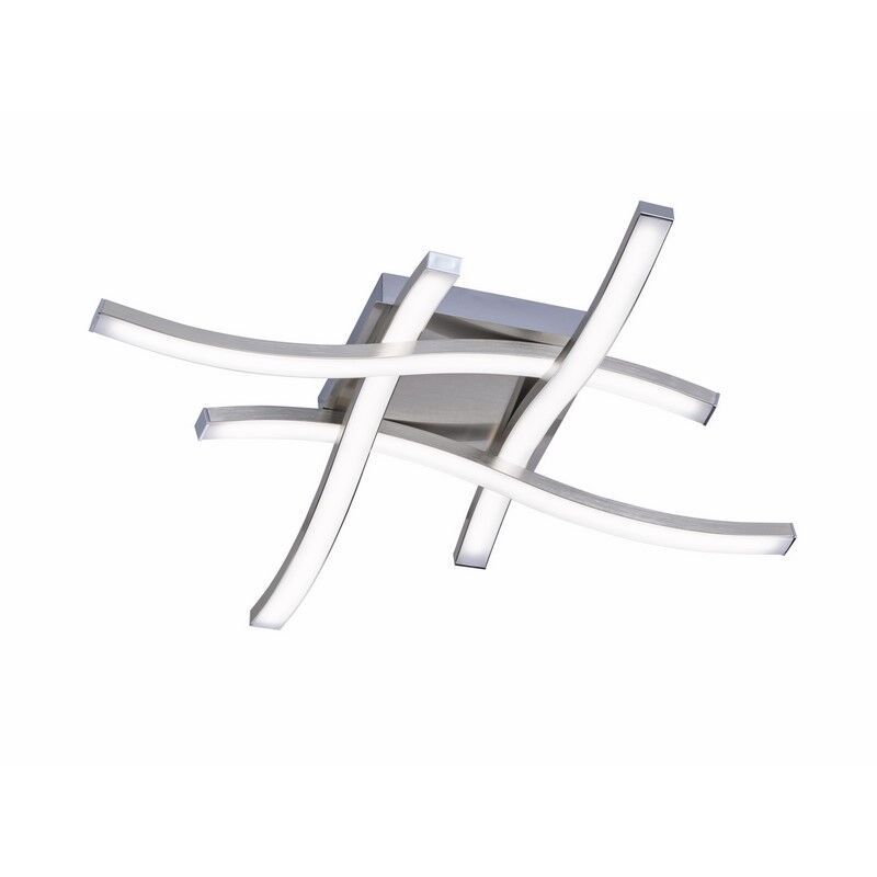 Nikkel plafond design, Go, 5W, 3000K LED