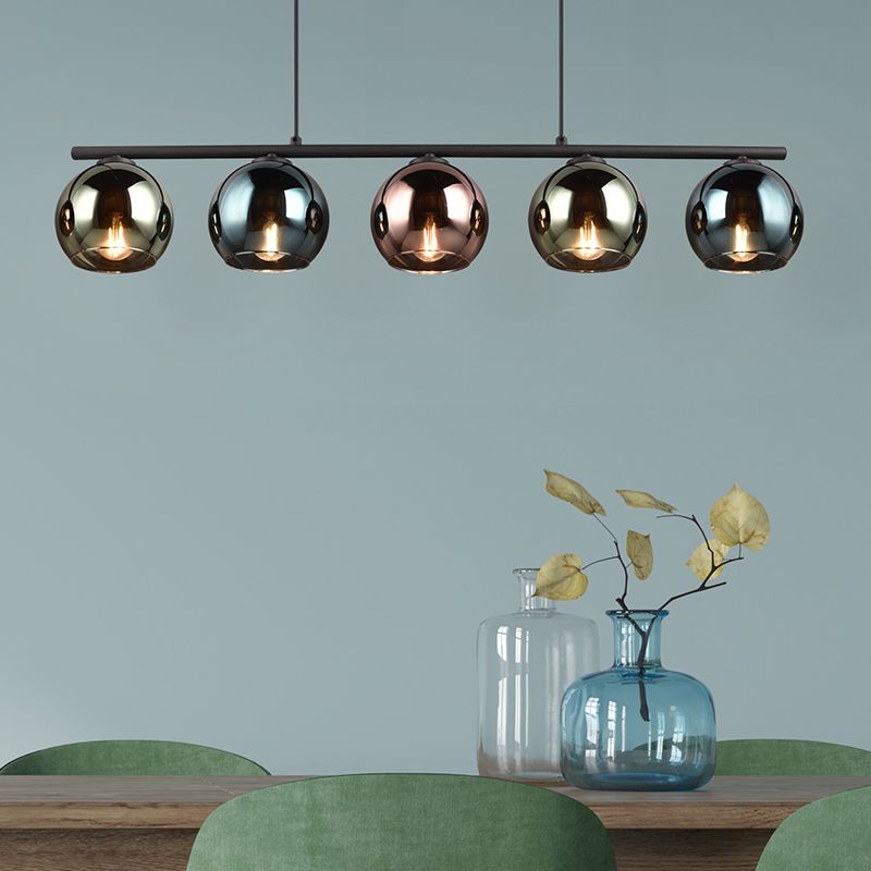 Multi-Farvet pendler lampe design, Glenda