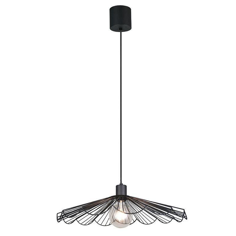 Sort pendler lampe modern, Celso