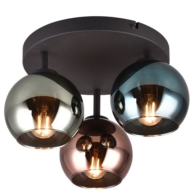 Multi-Farvet loftlampe design, Glenda
